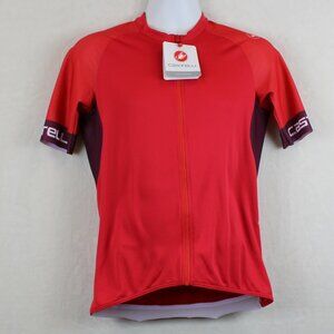 New Castelli Entrata VI Bike Cycling Jersey Shirt Men (L)